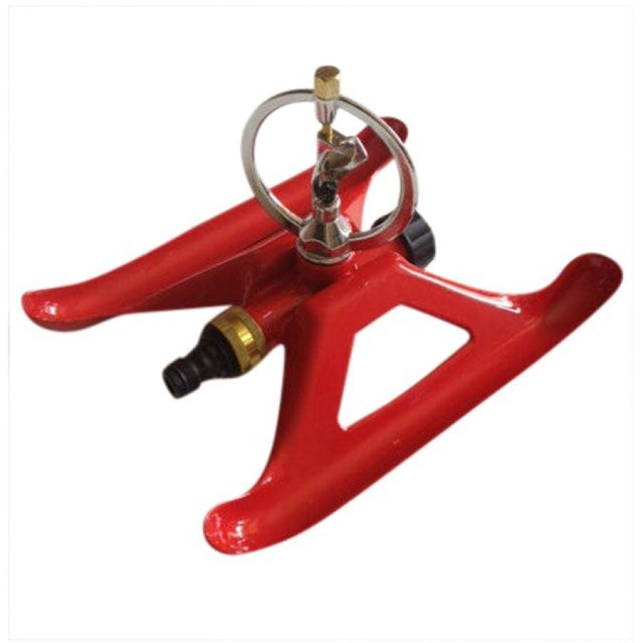 Butterfly Rotating Sprinkler with Heavy Duty Metal Base - Hose Factory
