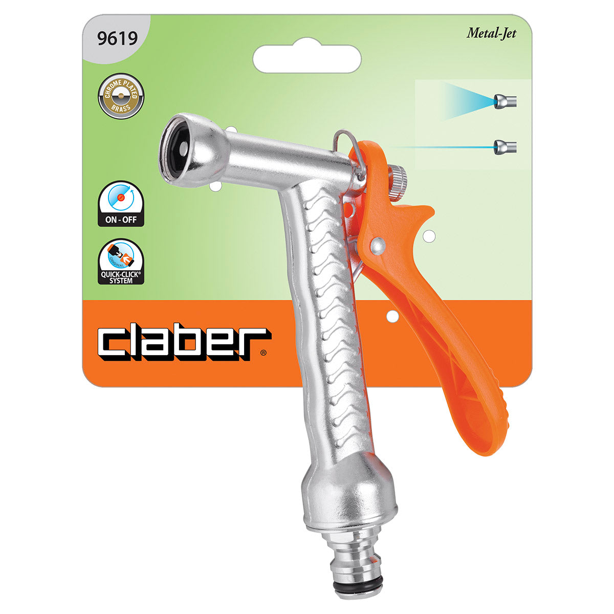 Claber Basic Metal Jet Pistol 9619