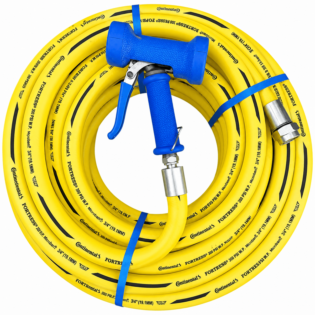 Continental Fortress High Temp Hose Ss or Brass Fittings Assembly - Hose Factory