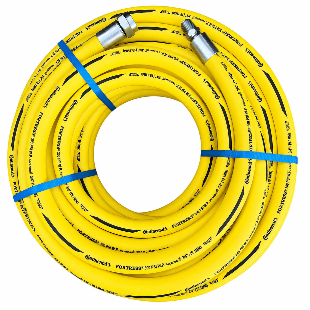 Continental Fortress High Temp Hose Ss or Brass Fittings Assembly - Hose Factory