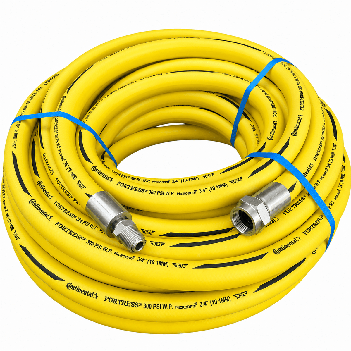 Continental Fortress High Temp Hose Ss or Brass Fittings Assembly - Hose Factory