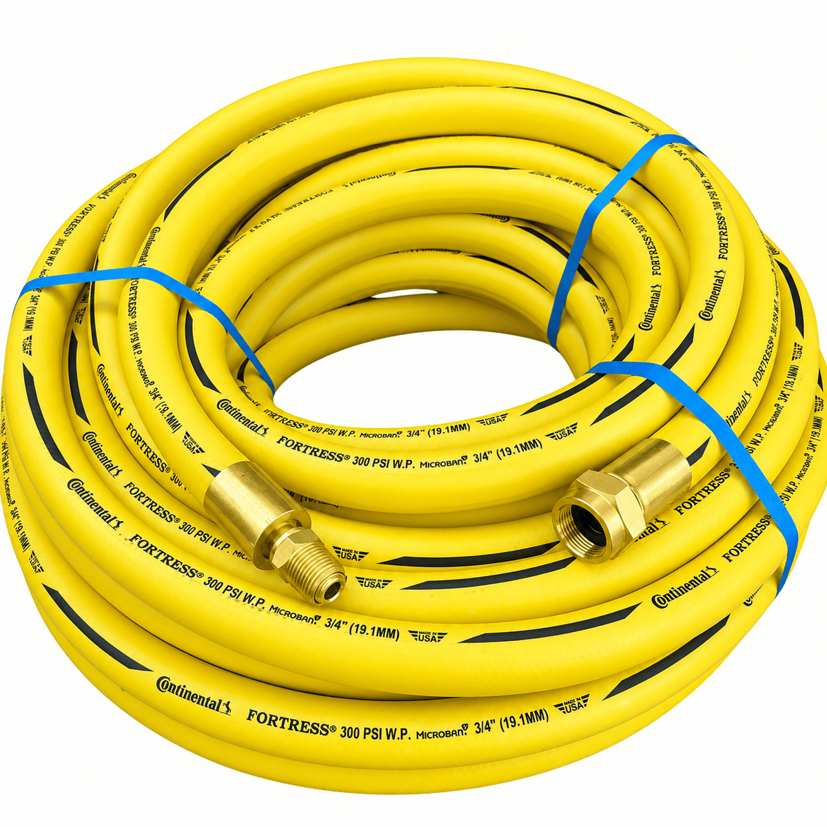 Continental Fortress High Temp Hose Ss or Brass Fittings Assembly - Hose Factory