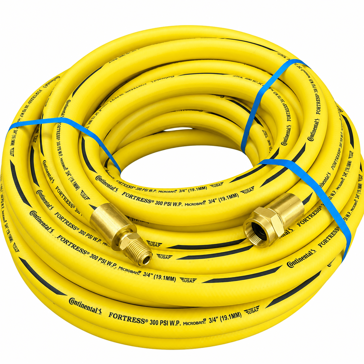 Continental Fortress High Temp Hose Ss or Brass Fittings Assembly - Hose Factory