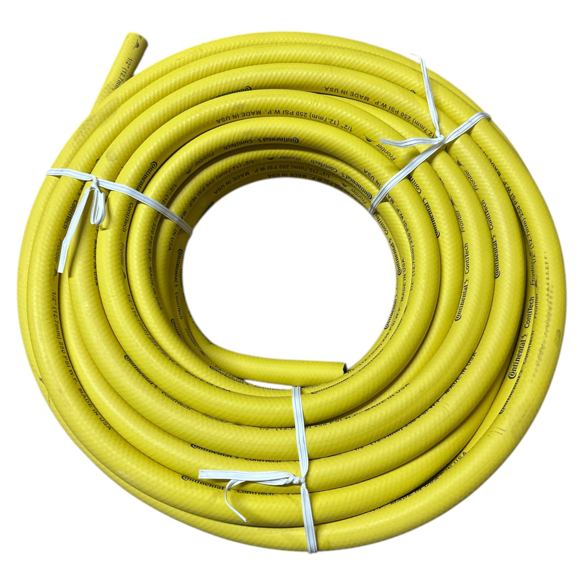 CONTINENTAL Frontier Yellow EPDM High Temp Hot Water Hose 1/2" - Hose Factory