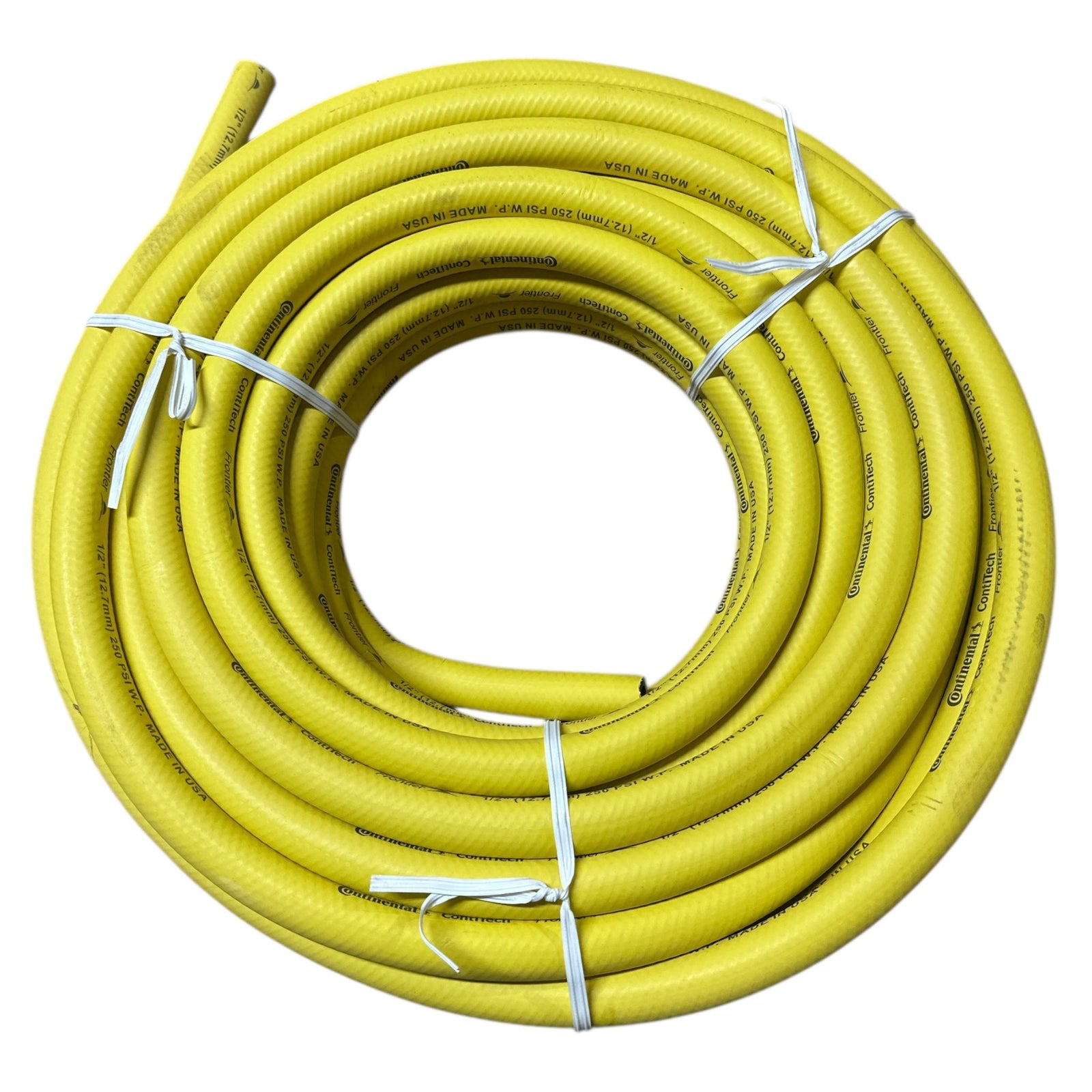 CONTINENTAL Frontier Yellow EPDM High Temp Hot Water Hose 1/2" - Hose Factory