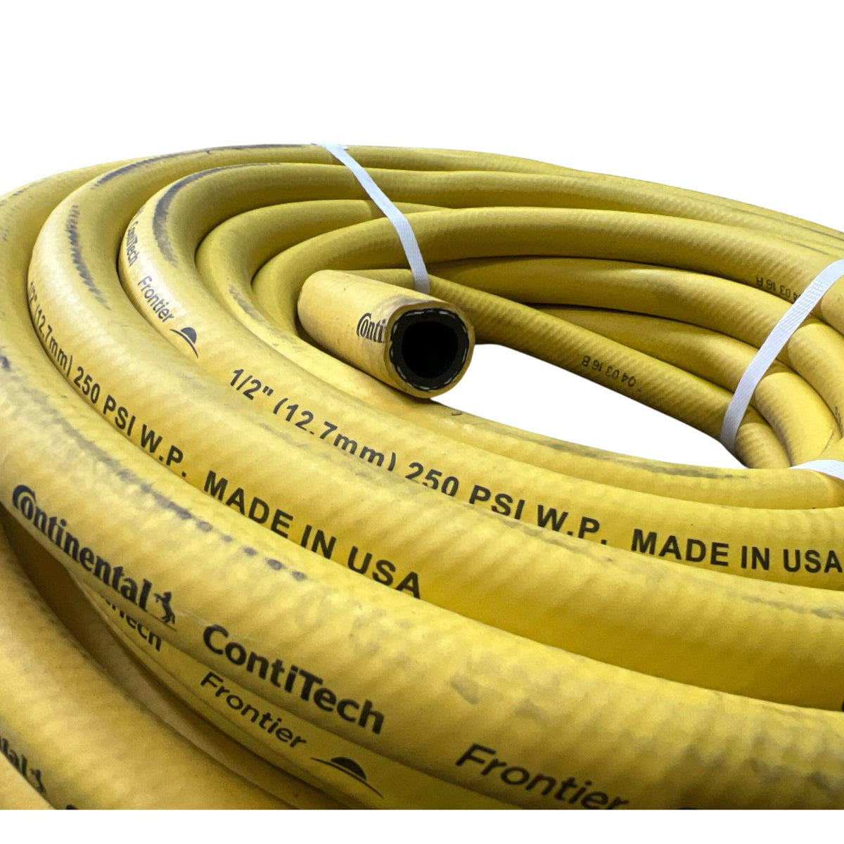 CONTINENTAL Frontier Yellow EPDM High Temp Hot Water Hose 1/2" - Hose Factory