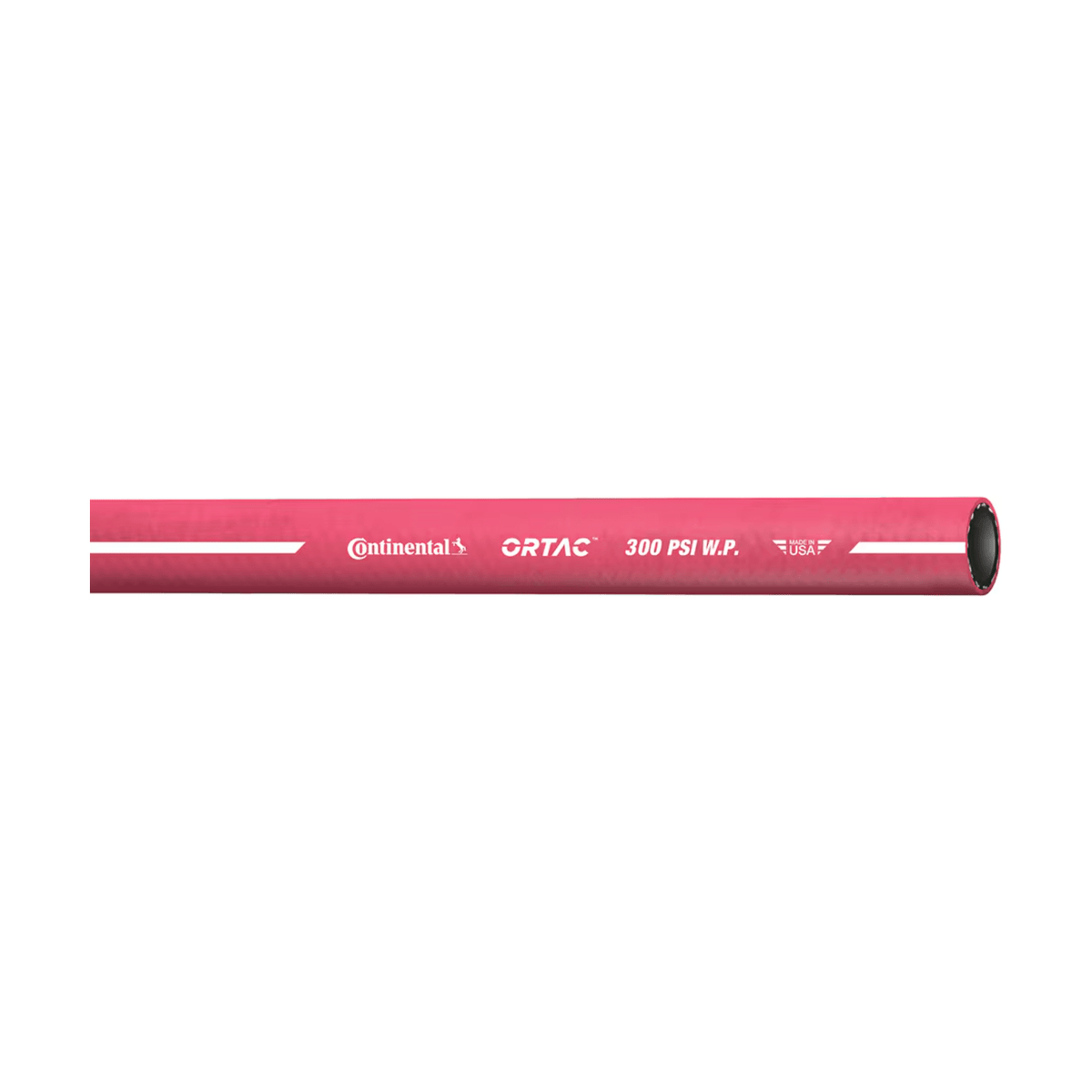 CONTINENTAL Ortac Oil Resistant NBR Multi-purpose Hose RED color with 300 PSI W.P. printed on it
