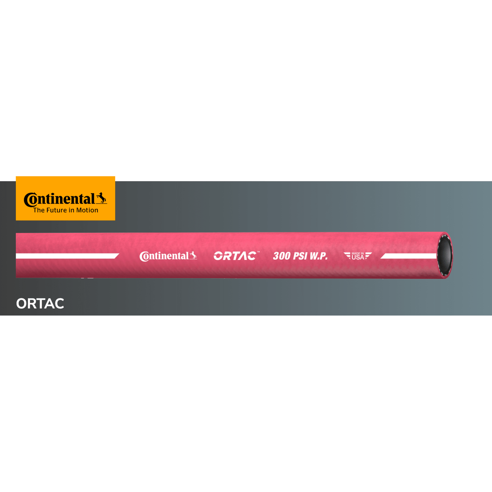CONTINENTAL Ortac Oil Resistant NBR Multi-purpose Hose with 300 PSI W.P.