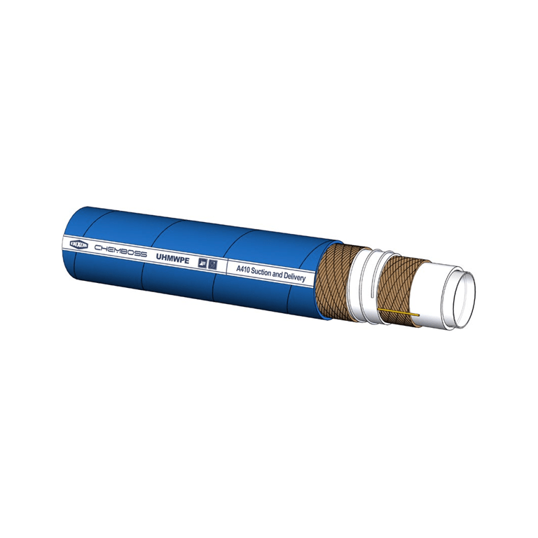 DIXON A410 UHMWPE Polyethylene Chemical Suction & Delivery Hose - Hose Factory