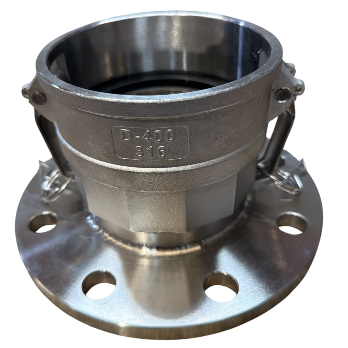 DIXON Cam &amp; Groove Coupler x Table D-E Flange - Hose Factory