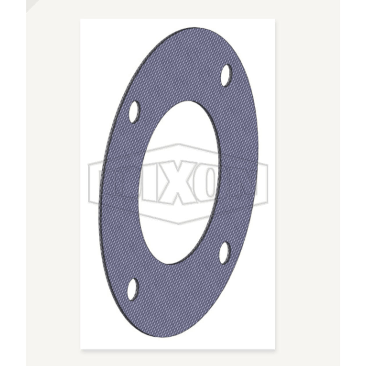 DIXON Flange Rubber Gasket - AS2129 - Hose Factory