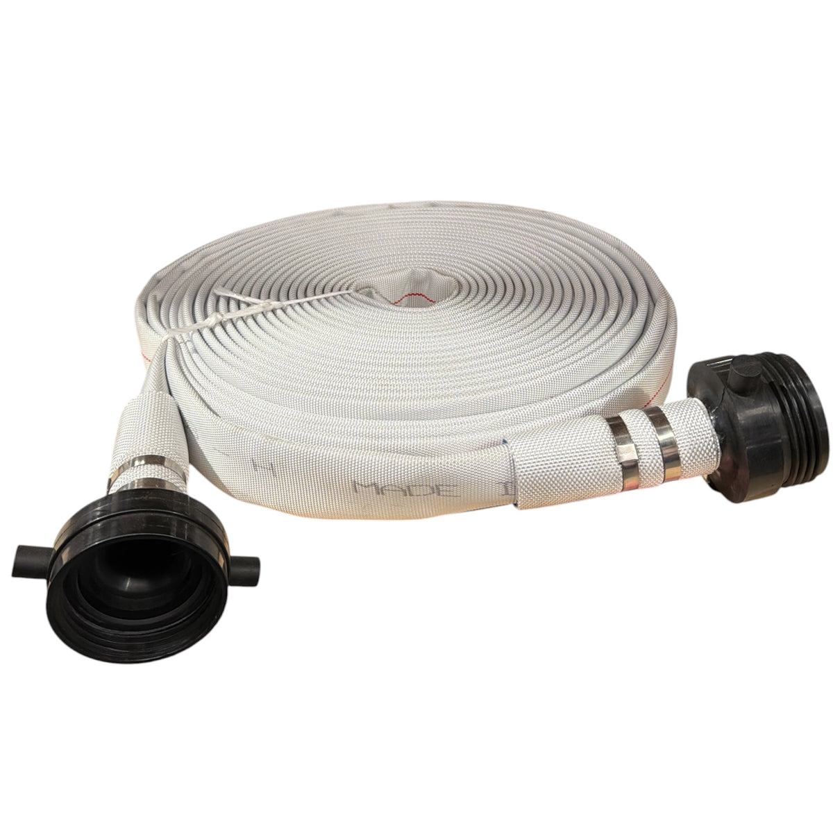 Excalibur Fire Hose with MFB or CFA Plastic Fittings 38mm x 30m - Hose Factory