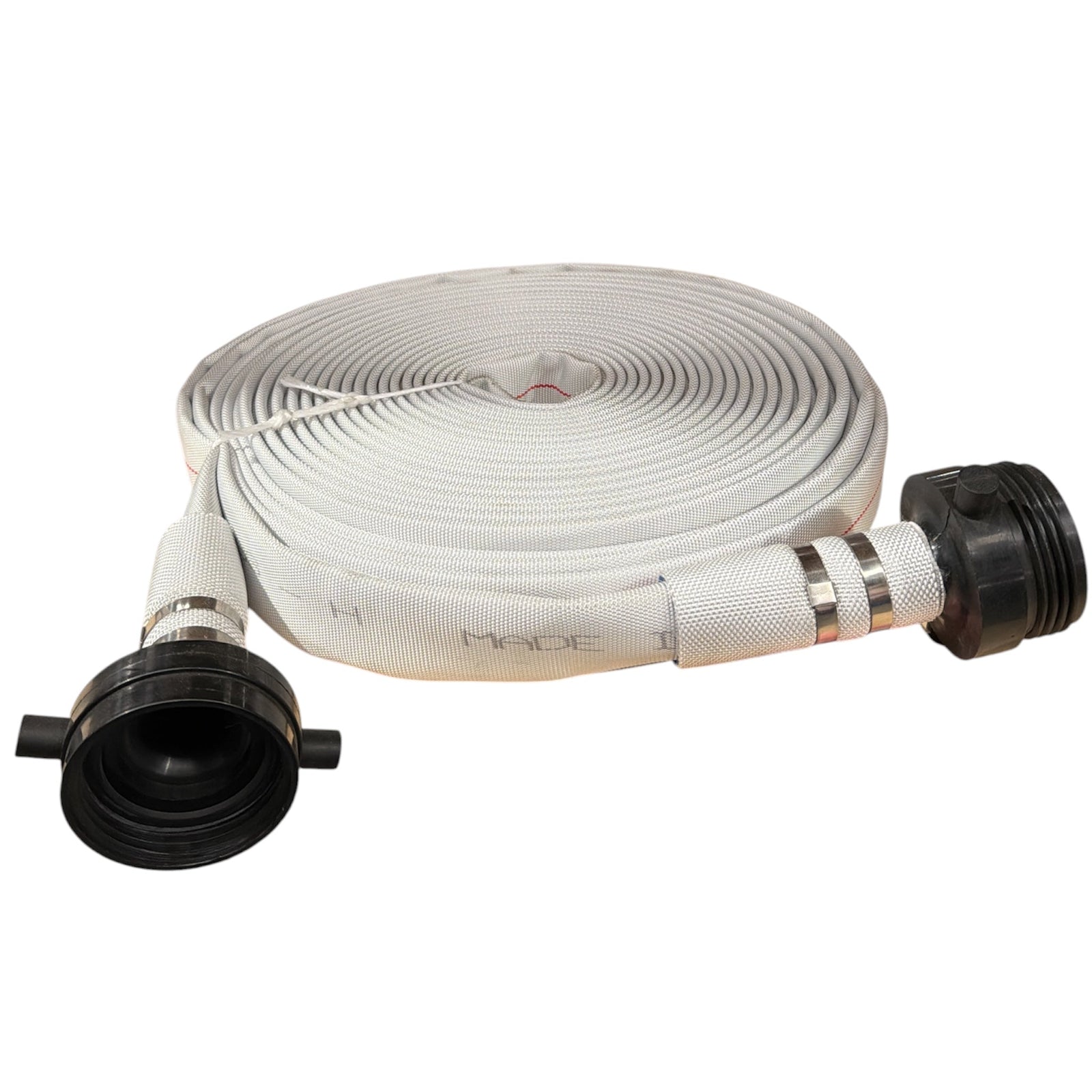 Excalibur Fire Hose with MFB or CFA Plastic Fittings 38mm x 30m - Hose Factory