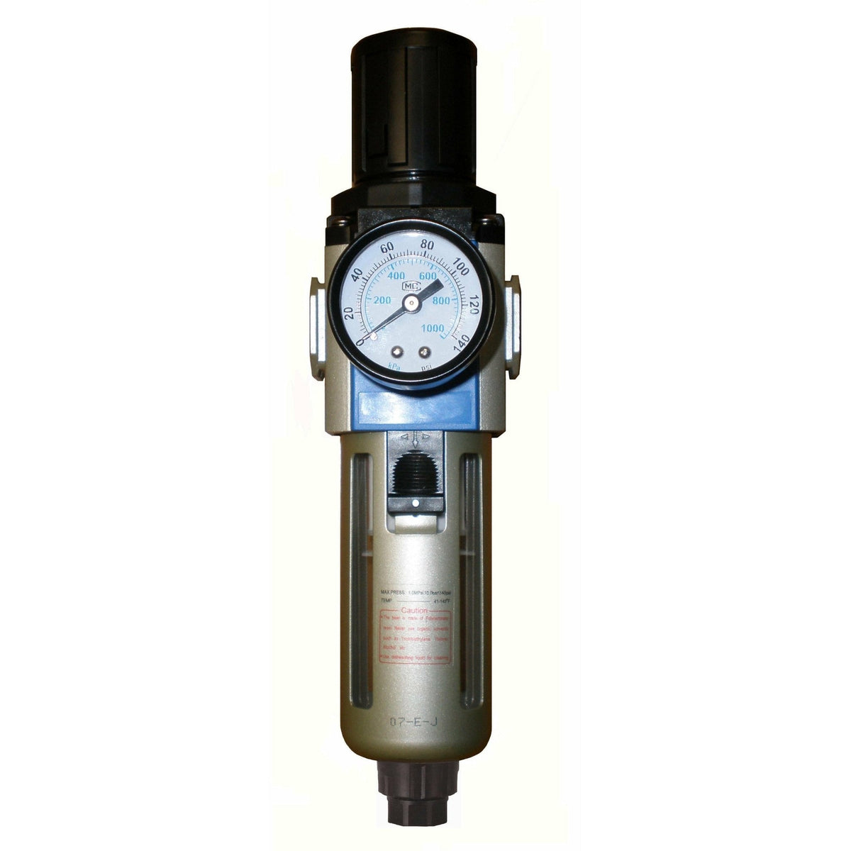 Filter Regulator. 5u. Semi Auto Drain 300 Series - Hose Factory