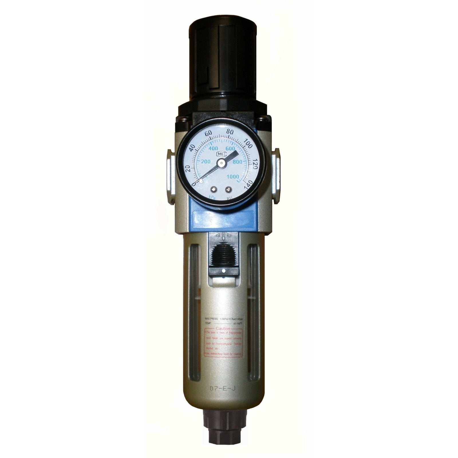 Filter Regulator. 5u. Semi Auto Drain 300 Series - Hose Factory