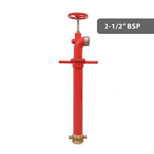 FIRE HYDRANT STANDPIPE Aluminium with 65mm Male BSP Outlet