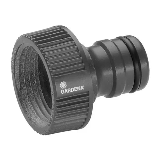 GARDENA Maxi-Flo Tap Nut Adaptor 19mm for 25mm Taps - Hose Factory