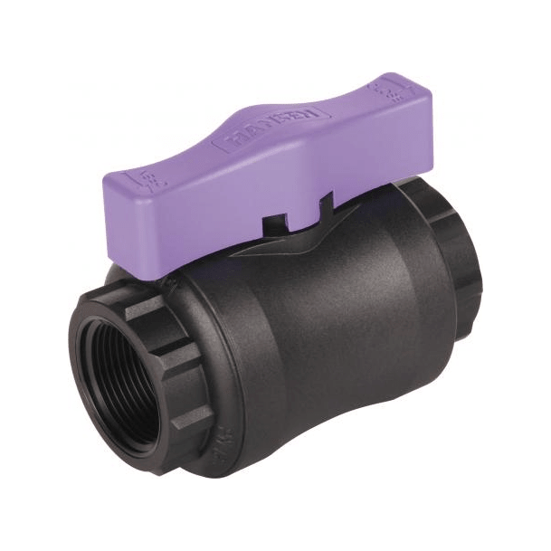 HANSEN Ball Valve for Grey Water Applications NPT Thread, versatile and lightweight with frost-friendly design.