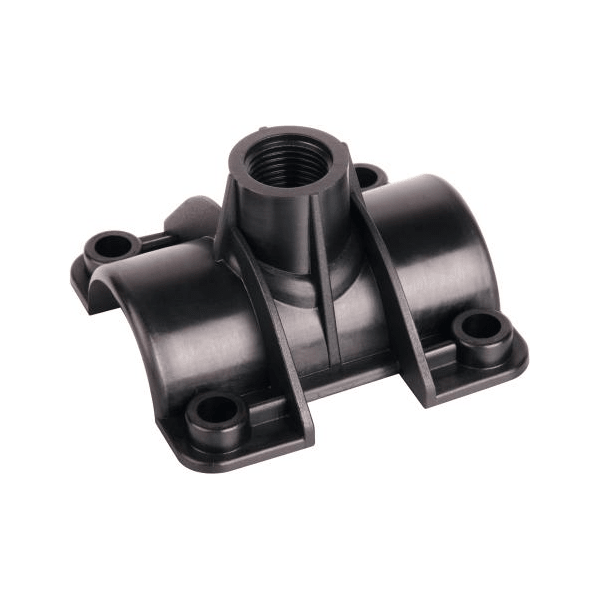 HANSEN Irripod Tapping Saddle Top 32mm LD Low Riser 15 Female BSP tapping saddle black plastic component.
