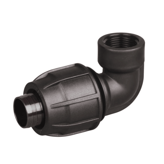 HANSEN Rural Female BSPT Elbow - Hose Factory