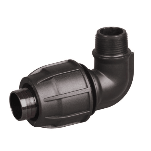 HANSEN Rural Male BSPT Elbow - Hose Factory