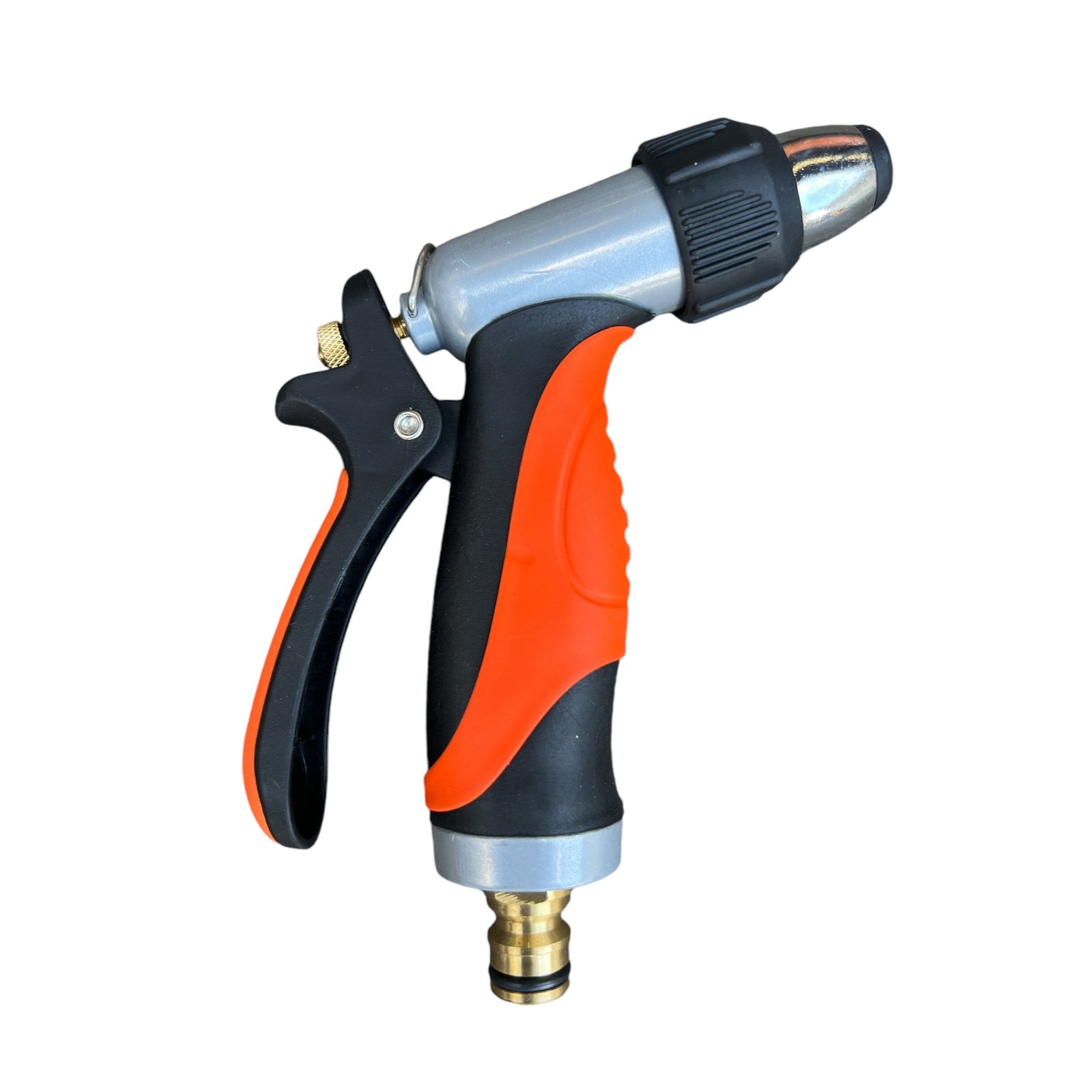 Heavy Duty Hose Watering Metal Trigger Spray Gun 12mm Brass Tool Adaptor - Hose Factory