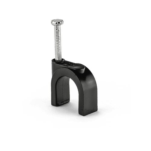 Holman 13mm Saddle Clip With Nail - 15 Pack - Hose Factory