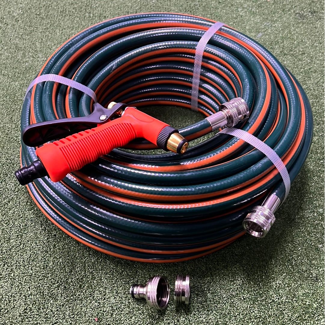 Hose Factory Garden Hose Crimped Brass Fittings Pistol 12mm Clearance Sale - Hose Factory
