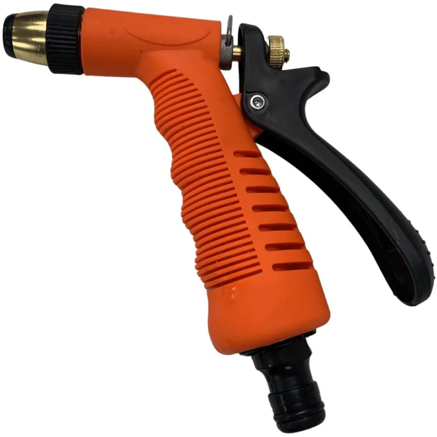 Hose Factory Gardeners Gift Set No 4 water spray gun with ergonomic handle for comfortable use in gardening.