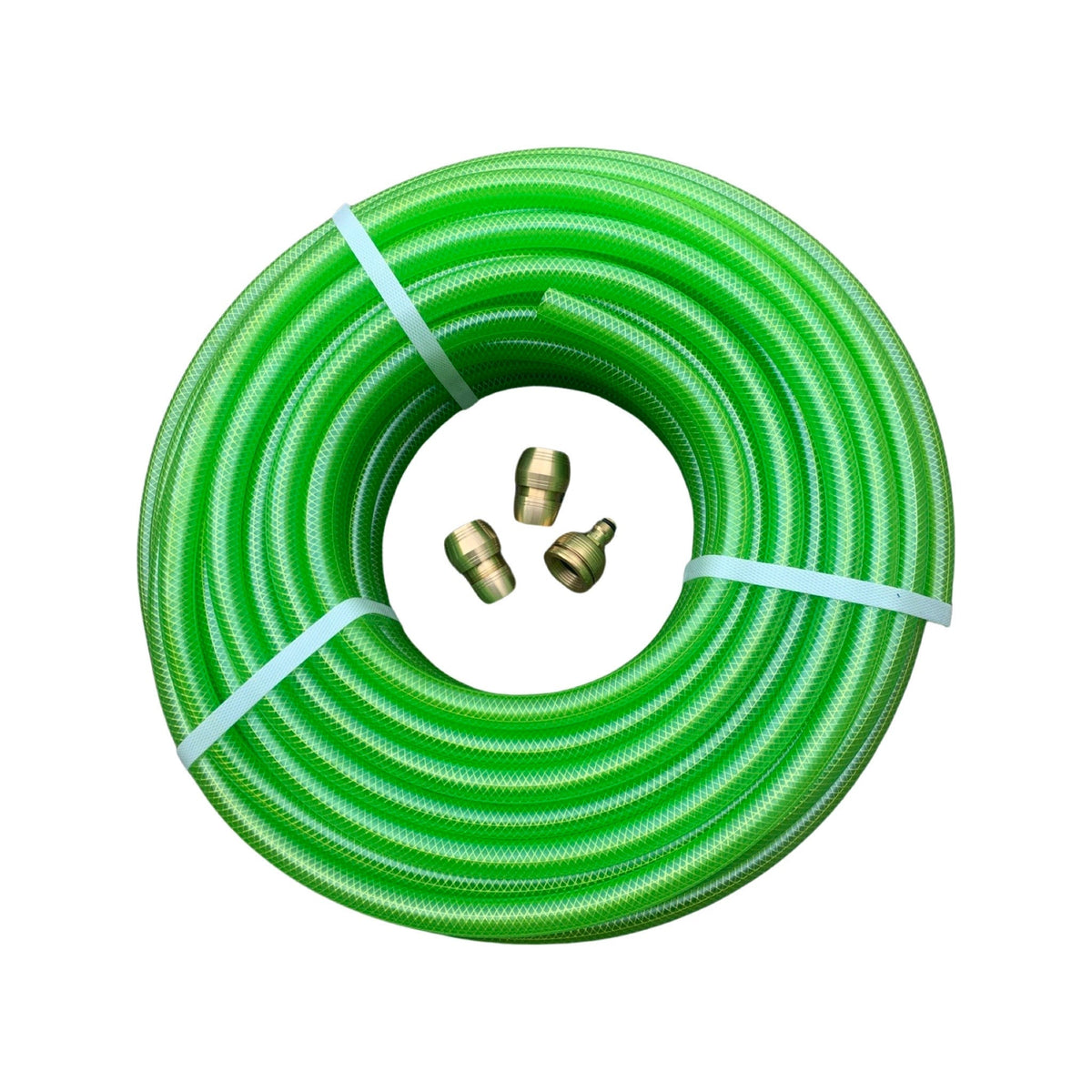 Hose Factory Gardeners Gift Set No 2 green garden hose with connectors for gardening and outdoor use