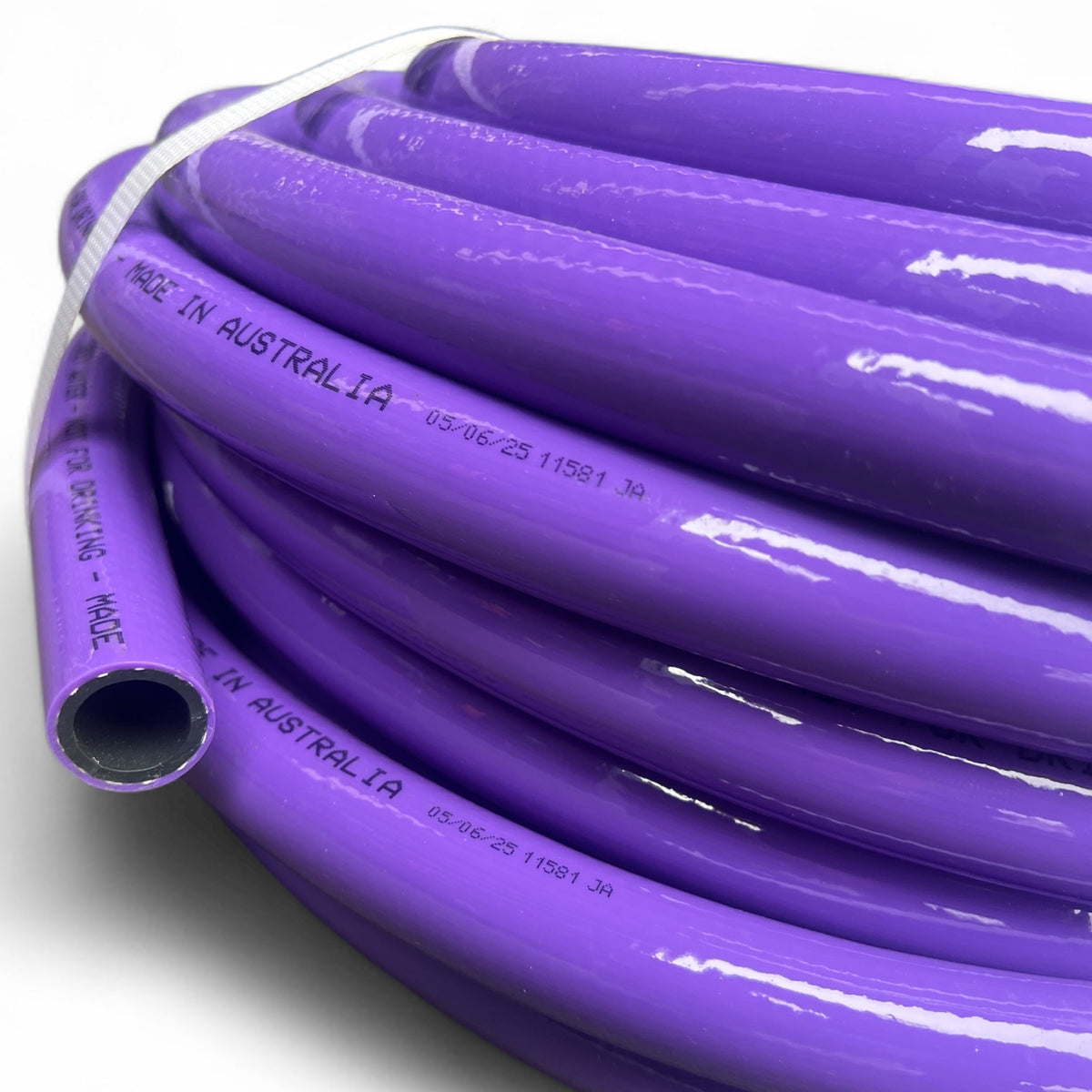 HOSE FACTORY Purple Grey Water Hose 18mm x 20m Clearance