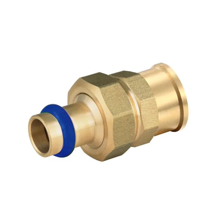 METPRESS Press Fit Barrel Union FI - Brass - Hose Factory