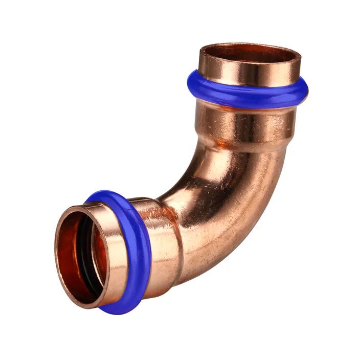METPRESS Press Fit Elbow 90° F &amp; F - Hose Factory
