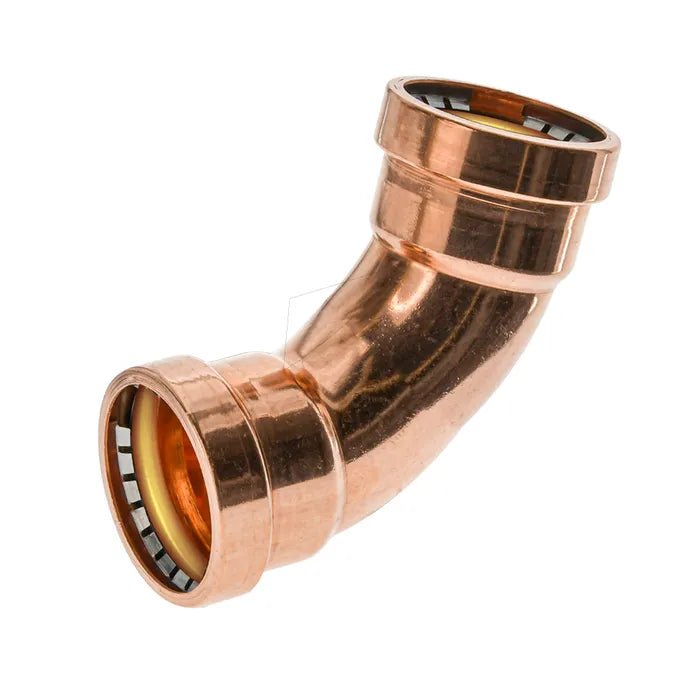 METPRESS Press Fit Gas Elbow 45° F & F - Copper - Hose Factory