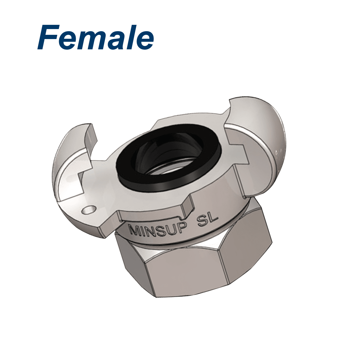 MINSUP Surelock Female BSP - Hose Factory