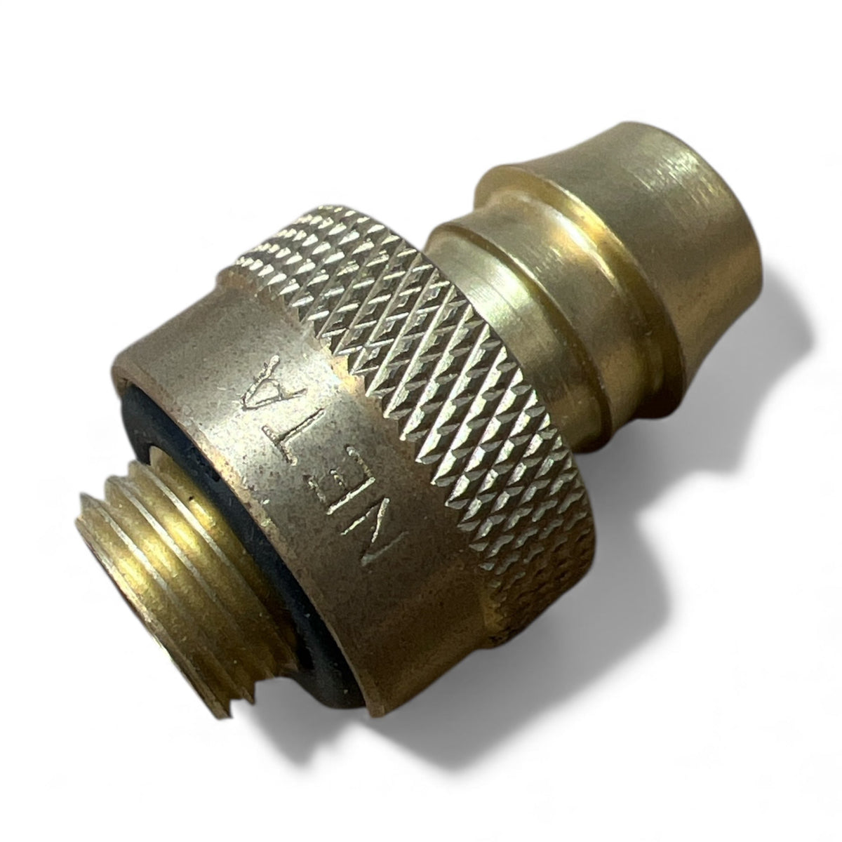 NETA 12mm Screw on Hose Barb to 3/4" or 1/4" BSP Thread Clearance - Hose Factory