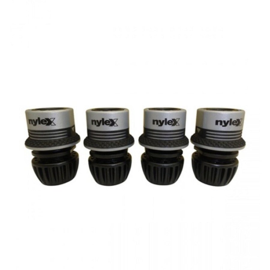 NYLEX Snap on Hose Connector 12mm Made in Italy (Qty 4) - Hose Factory
