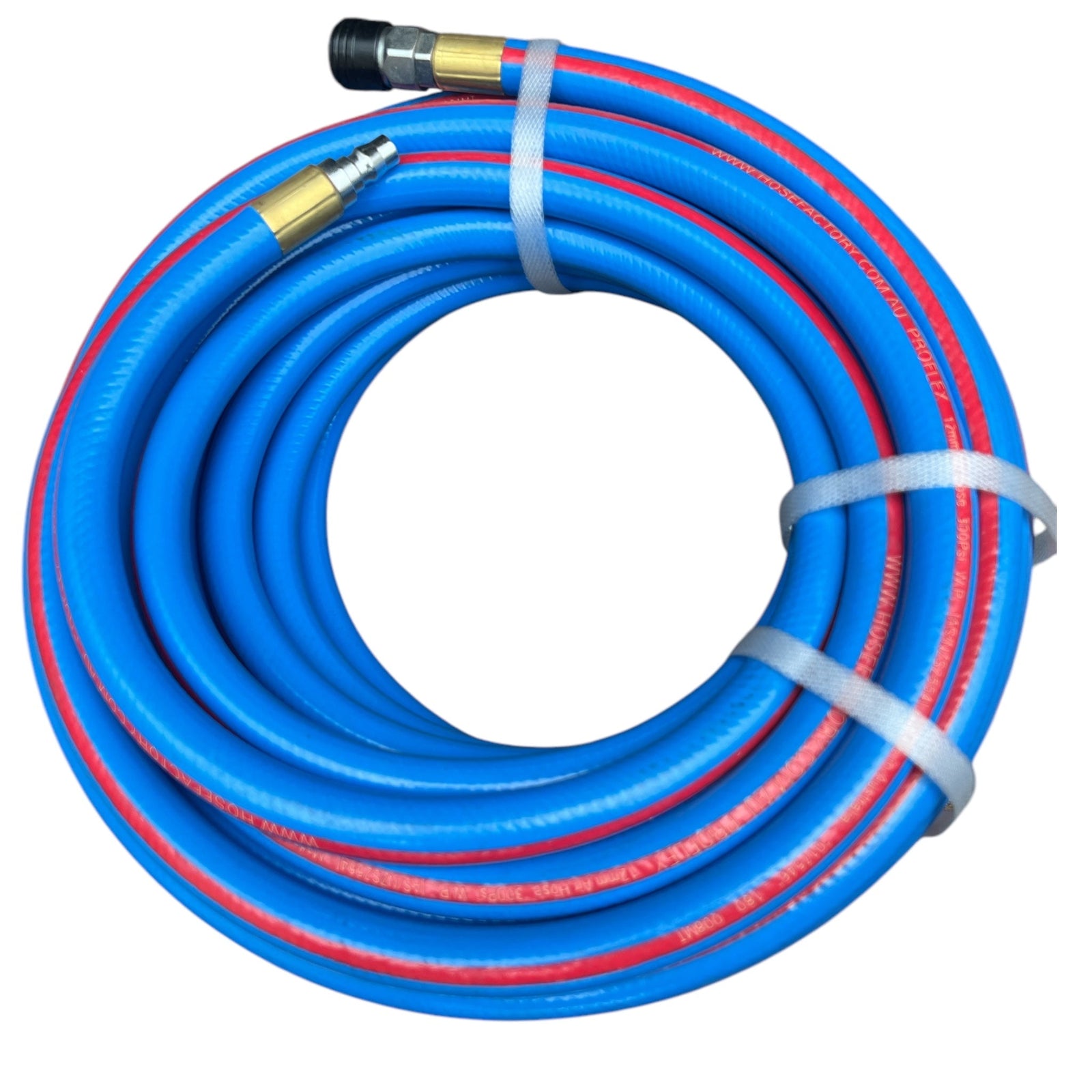 Proflex Air Compressor Hose 10mm with Nitto Style Fittings