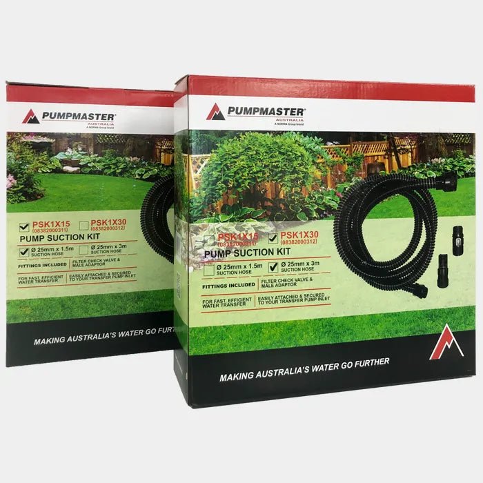Pumpmaster Water Source To Pump Suction Kit 25mm - Hose Factory