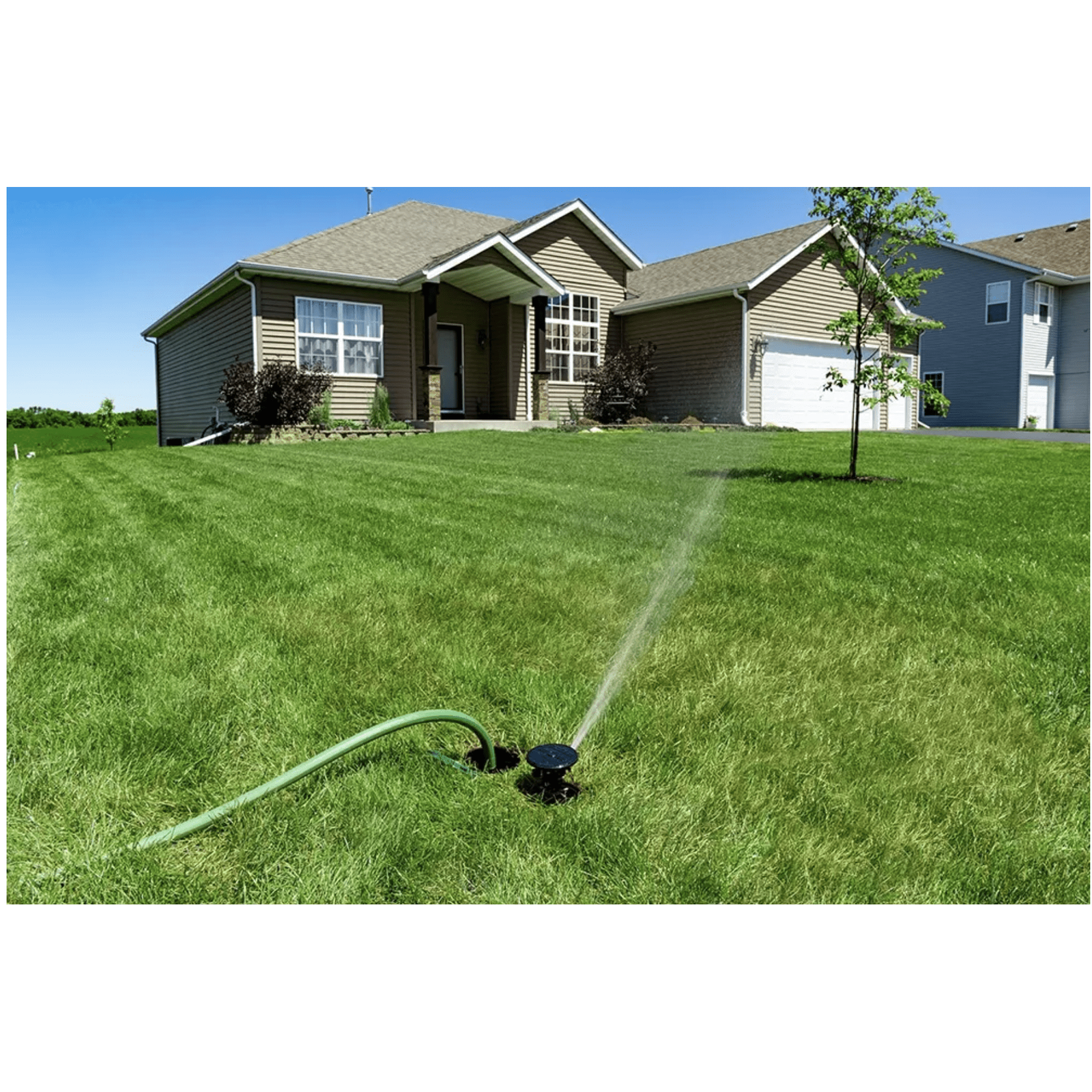 RAIN BIRD LG3HE In-ground sprinkler with Click-n-Go Hose Connect - Hose Factory