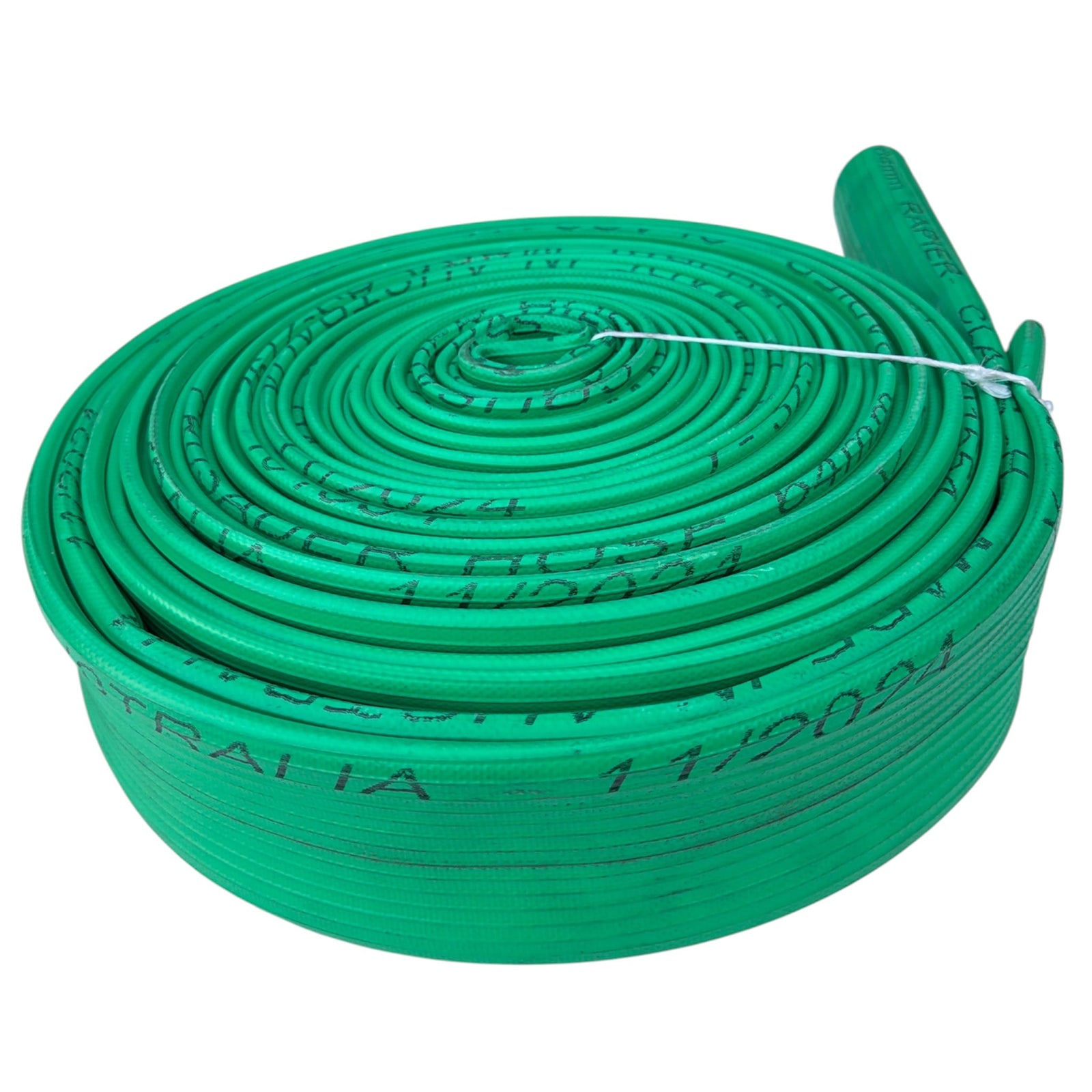 Rapier Green Fire Hose 64mm Odd Lengths Clearance Stock - Hose Factory