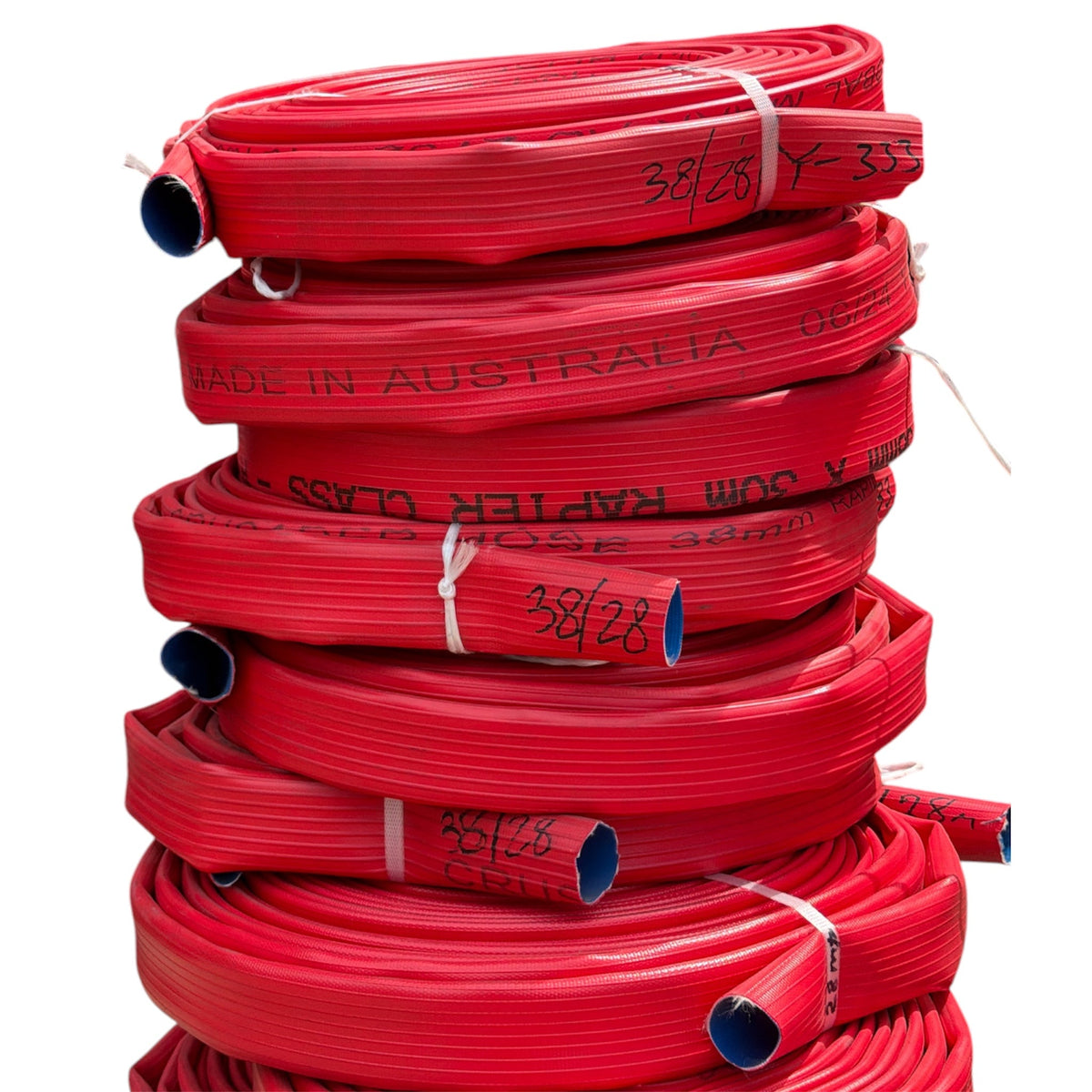 Rapier Heavy Duty Fire & Potable Water Layflat Hose 38mm CLEARANCE - Hose Factory