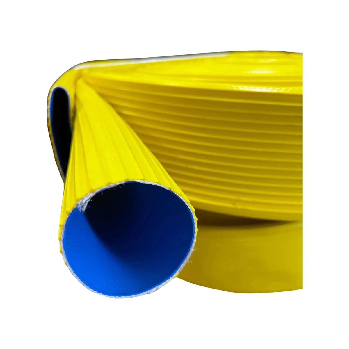 Rapier Heavy Duty Yellow Layflat Fire Hose 65mm x 30mt Clearance - Hose Factory