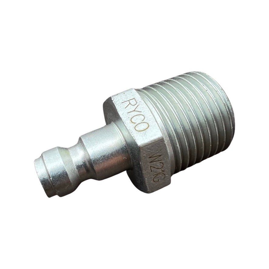 RYCO Genuine Steel Quick Connect Male Plug 