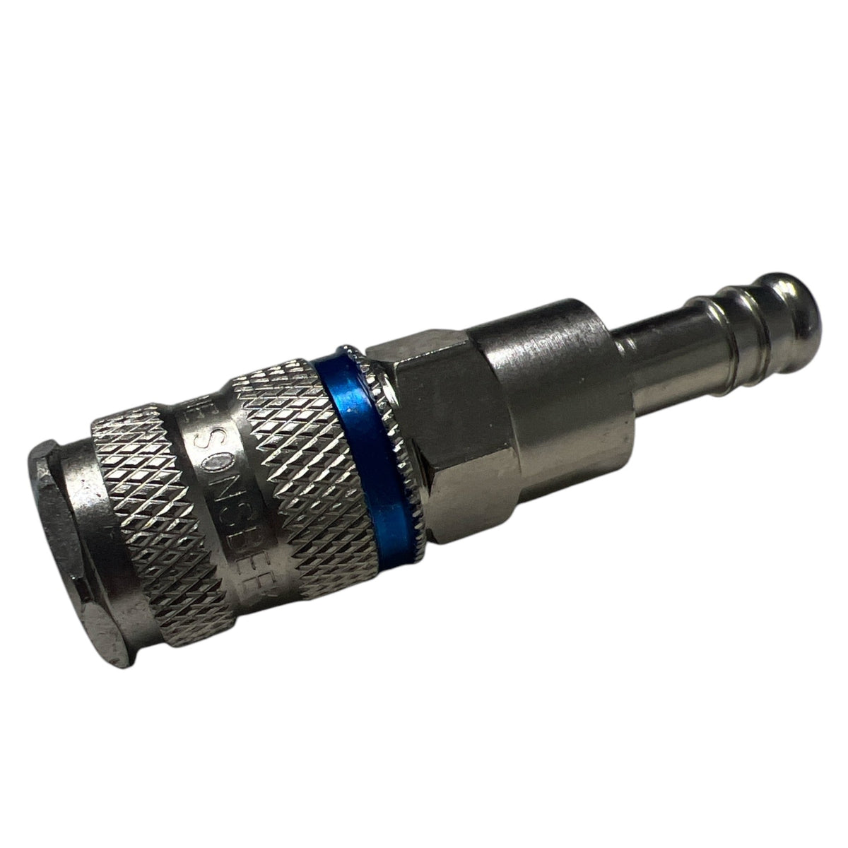 Ryco Style One Touch Coupling with 3/8" Hose Barb Air Fitting - Hose Factory