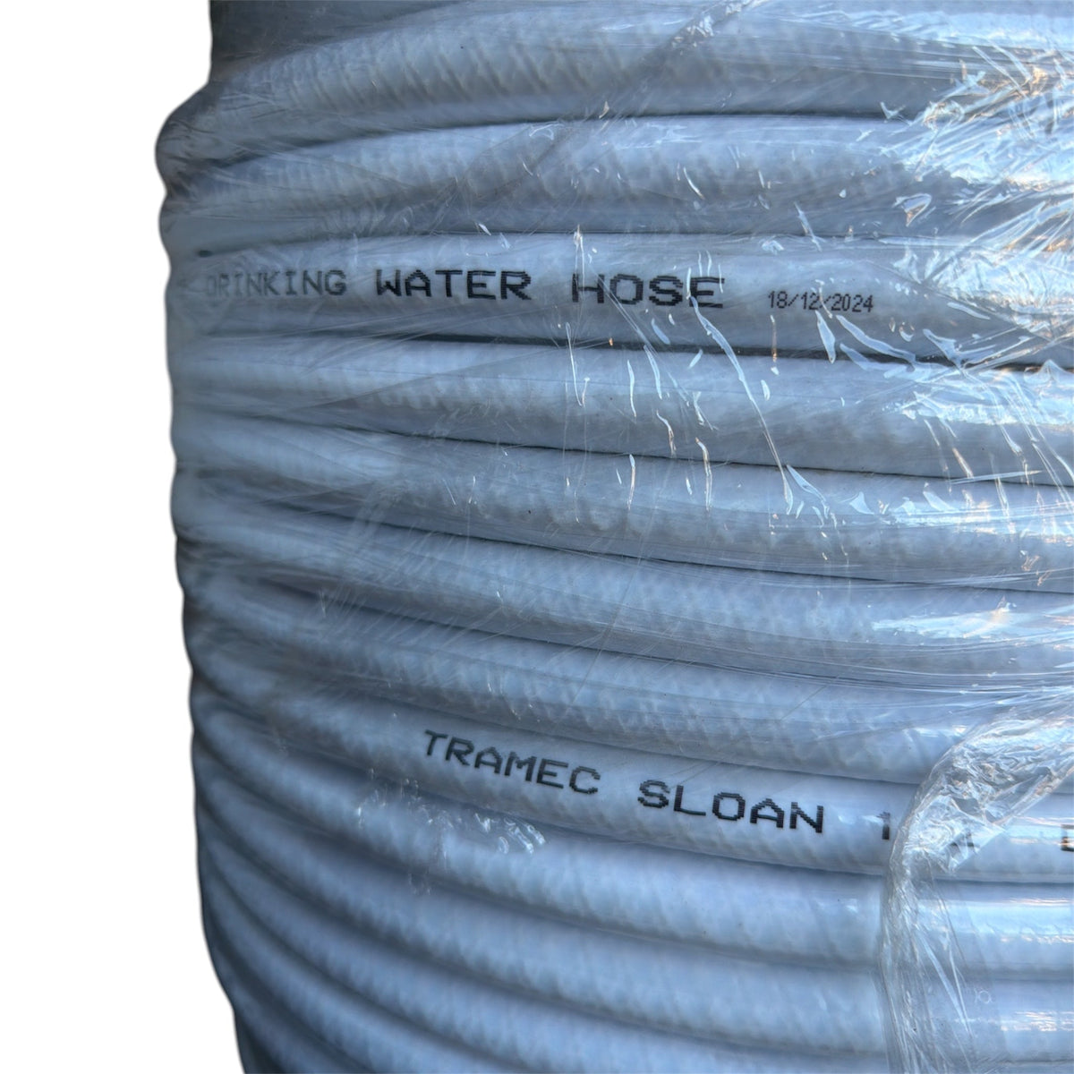 Tramec Drinking Water Hose 12mm x 100m Clerance Stock - Hose Factory