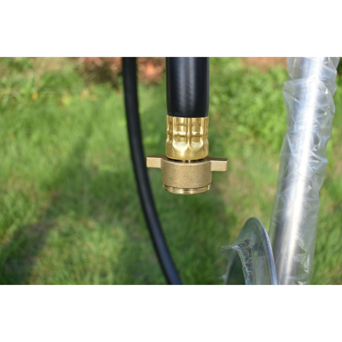 ZORRO 304 Stainless Steel 2 Wheel Hose Cart - Hose Factory