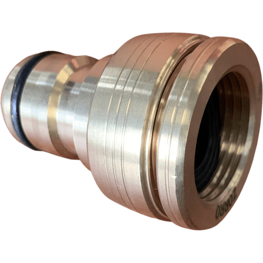 ZORRO Brass Tap Adaptor 19mm & 25mm BSP Thread x 12mm Hose Connection