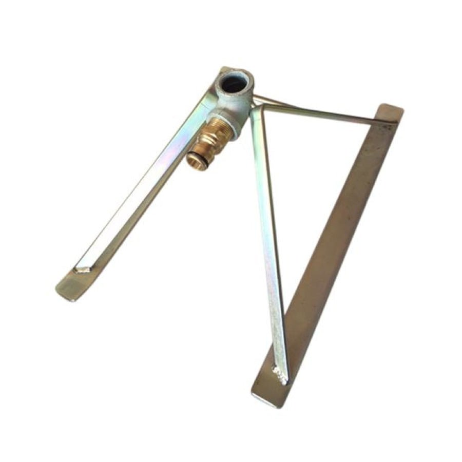 ZORRO Heavy Duty Galvanised Steel 18mm Skid with Brass Tool Adaptor