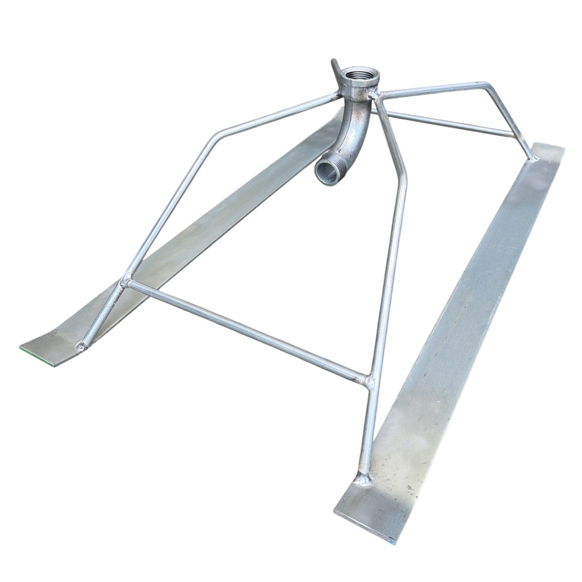 ZORRO Heavy Duty Galvanised Steel Sprinkler Base 25mm BSP